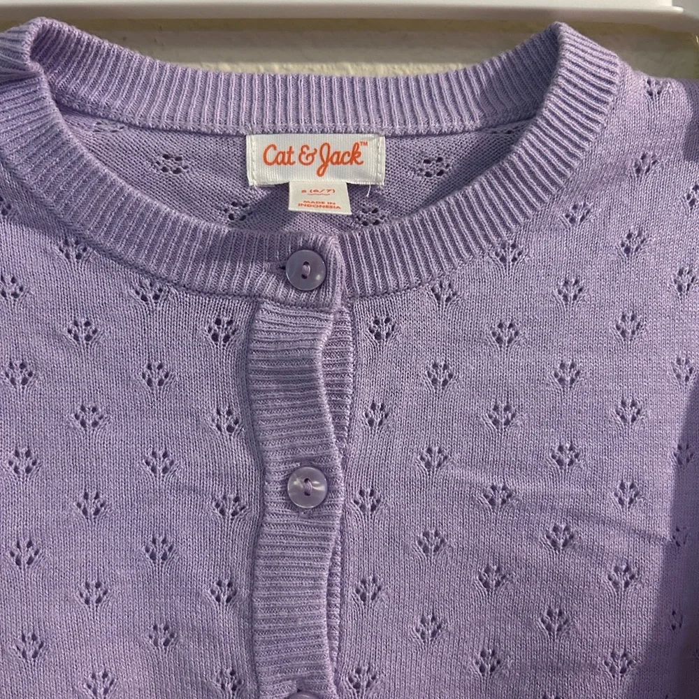 Girls knitted cardigan - Picture 2 of 4
